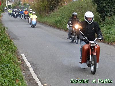 The ride starts off from from Coddenham
