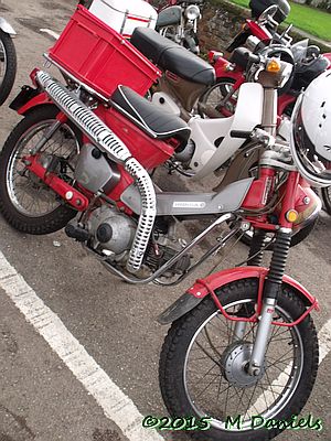 Honda Trail 90 at Claydon
