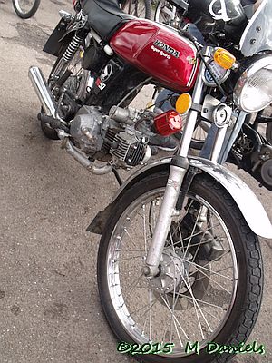 Honda SS50 at Claydon