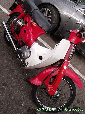 Honda Cub at Claydon