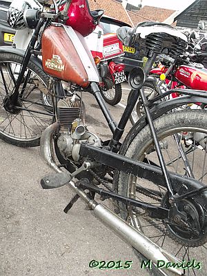 Norman autocycle at Claydon