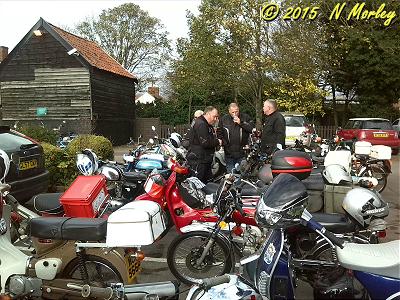 The bikes at Claydon