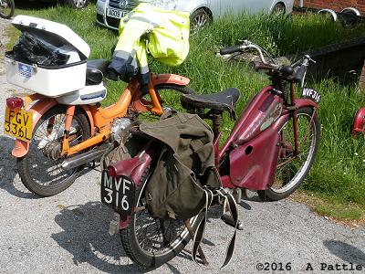 James Superlux & Honda P50 at Lord Thurlow Village Hall