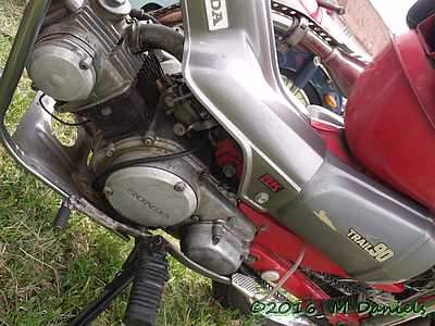 Honda CT90 Trail at Fair Green, Diss