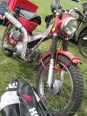 Honda CT90 Trail at Fair Green, Diss