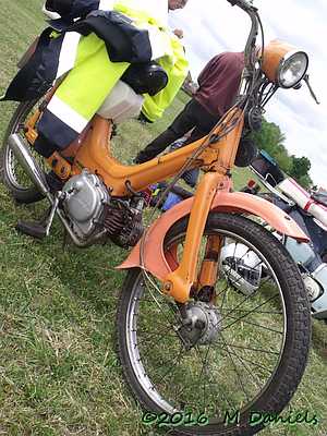 Honda PC50 at Fair Green, Diss