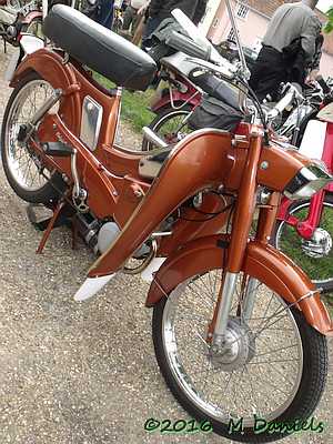 Mobylette AV89 at Fair Green, Diss