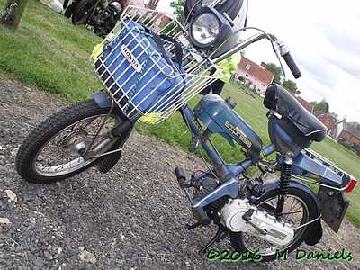 Honda Express at Fair Green, Diss