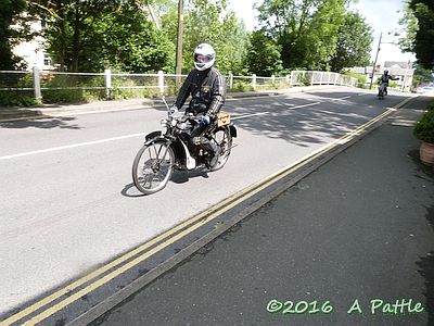 Excelsior Autobyk at the Reservoir Dogs Run