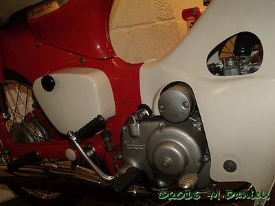 1962 49cc electric-start Honda C102 Super Cub