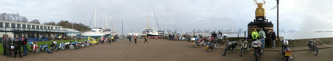 EACC Mince Pie Run at Shotley Shipwreck