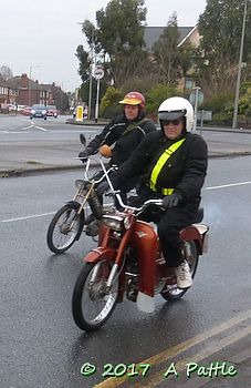 EACC Mince Pie Run leaving Ipswich