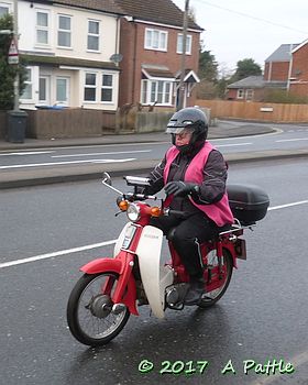 EACC Mince Pie Run leaving Ipswich