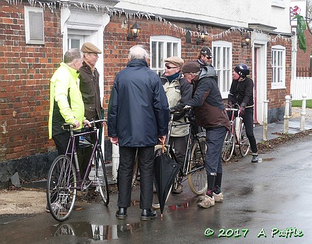 Outside the Red Lion