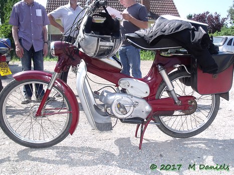 Puch moped at the Reservoir Dogs Run 2017
