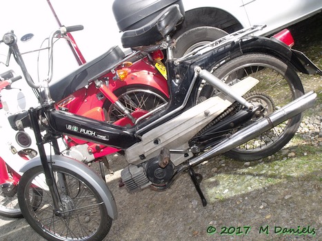 Puch Maxi S on the 2017 Bluebell Run