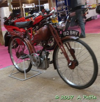 Cucciolo on the Ducati Club stand