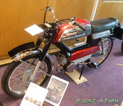 Mobylette SP93 in the Exhibition Hall