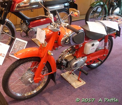 Honda C110 in the Exhibition Hall