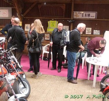 Visitors to the EACC stand