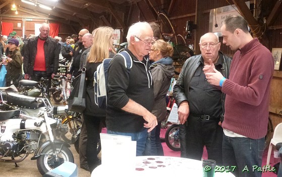 Visitors to the EACC stand