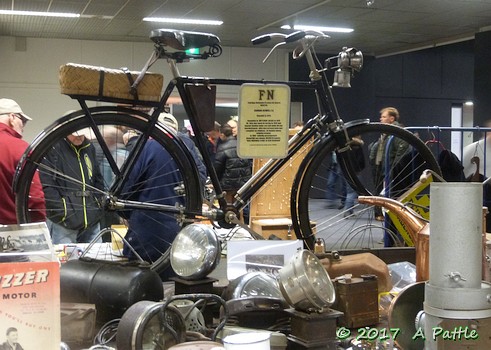 FN shaft-drive bicycle at Central Classics 2017