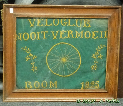 Cycle club embroidery at Central Classics 2017