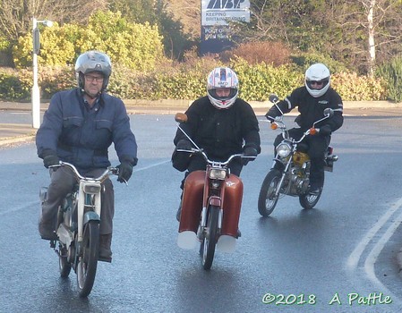 Mince Pie Run leaving Ipswich