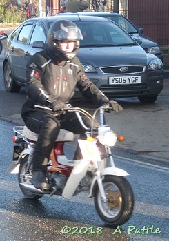 Mince Pie Run leaving Ipswich