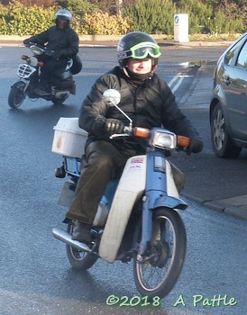Mince Pie Run leaving Ipswich