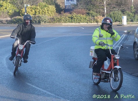 Mince Pie Run leaving Ipswich