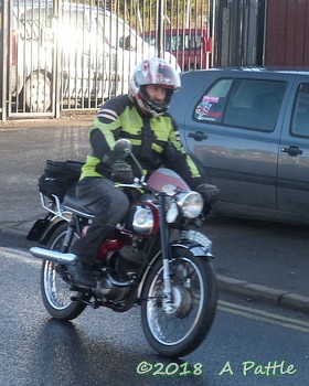 Mince Pie Run leaving Ipswich