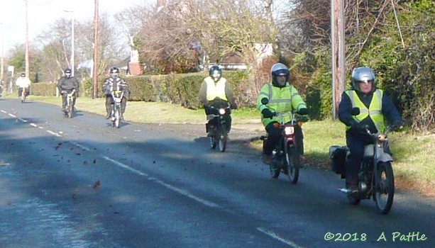 Mince Pie Run in Shotley