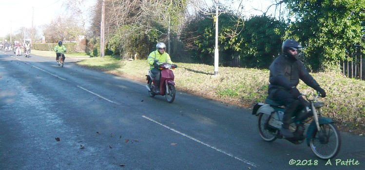 Mince Pie Run in Shotley