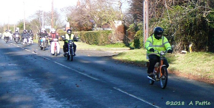 Mince Pie Run in Shotley