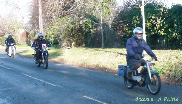 Mince Pie Run in Shotley