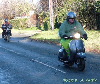 Mince Pie Run in Shotley