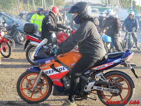 Mince Pie Run leaving Ipswich