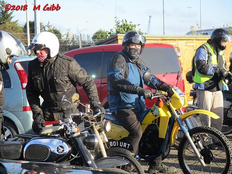 Mince Pie Run leaving Ipswich