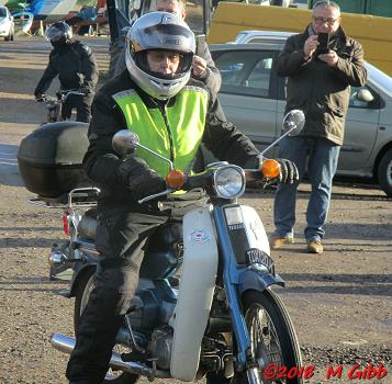 Mince Pie Run leaving Ipswich