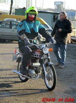 Mince Pie Run leaving Ipswich