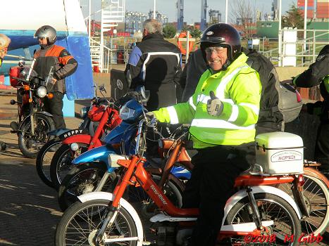 Mince Pie Run leaving Ipswich