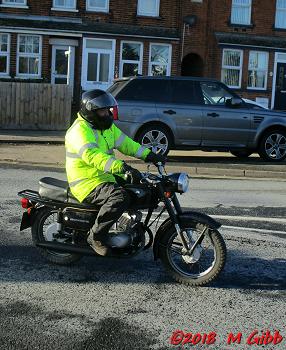 Mince Pie Run: Return journey