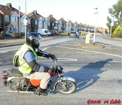 Mince Pie Run: Return journey