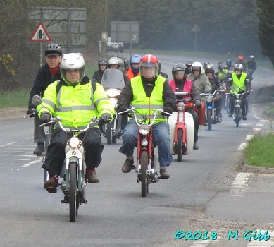 Radar Run leaving Bromeswell