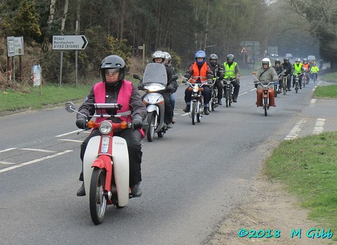 Radar Run leaving Bromeswell
