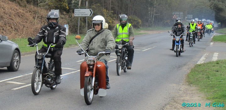 Radar Run leaving Bromeswell