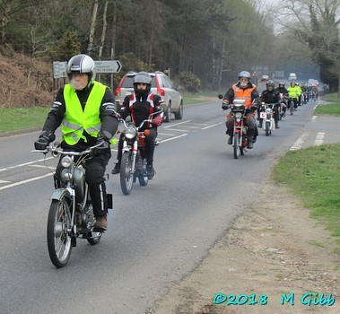 Radar Run leaving Bromeswell