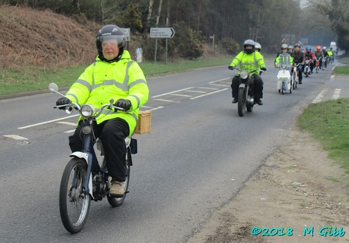 Radar Run leaving Bromeswell