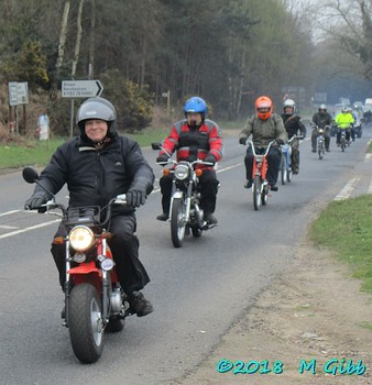 Radar Run leaving Bromeswell